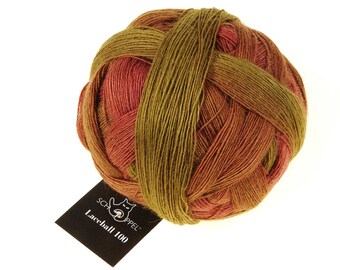 Euro155/kg Laceball 100  "Kichererbse " Lacegarn 100g Schoppel