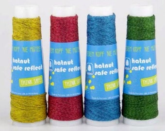 Reflective thread, 100 m hatnut safe reflect, 5 colors to choose from
