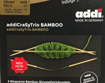 addi Crasy Trio addicrasyTrio Rundstricknadeln Bamboo