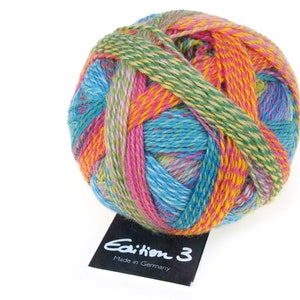 Euro175/kg Edition 3 Schoppel 50g gradient wool color 2296 English Garden