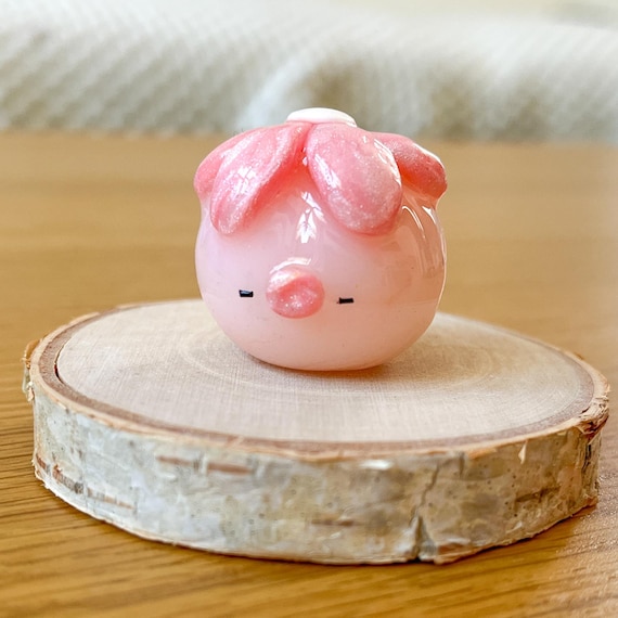 Sparkly Wagashi Desk Buddy: Kawaii Japanese-Inspired Figurine