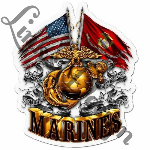 Marines Emblem | Etsy