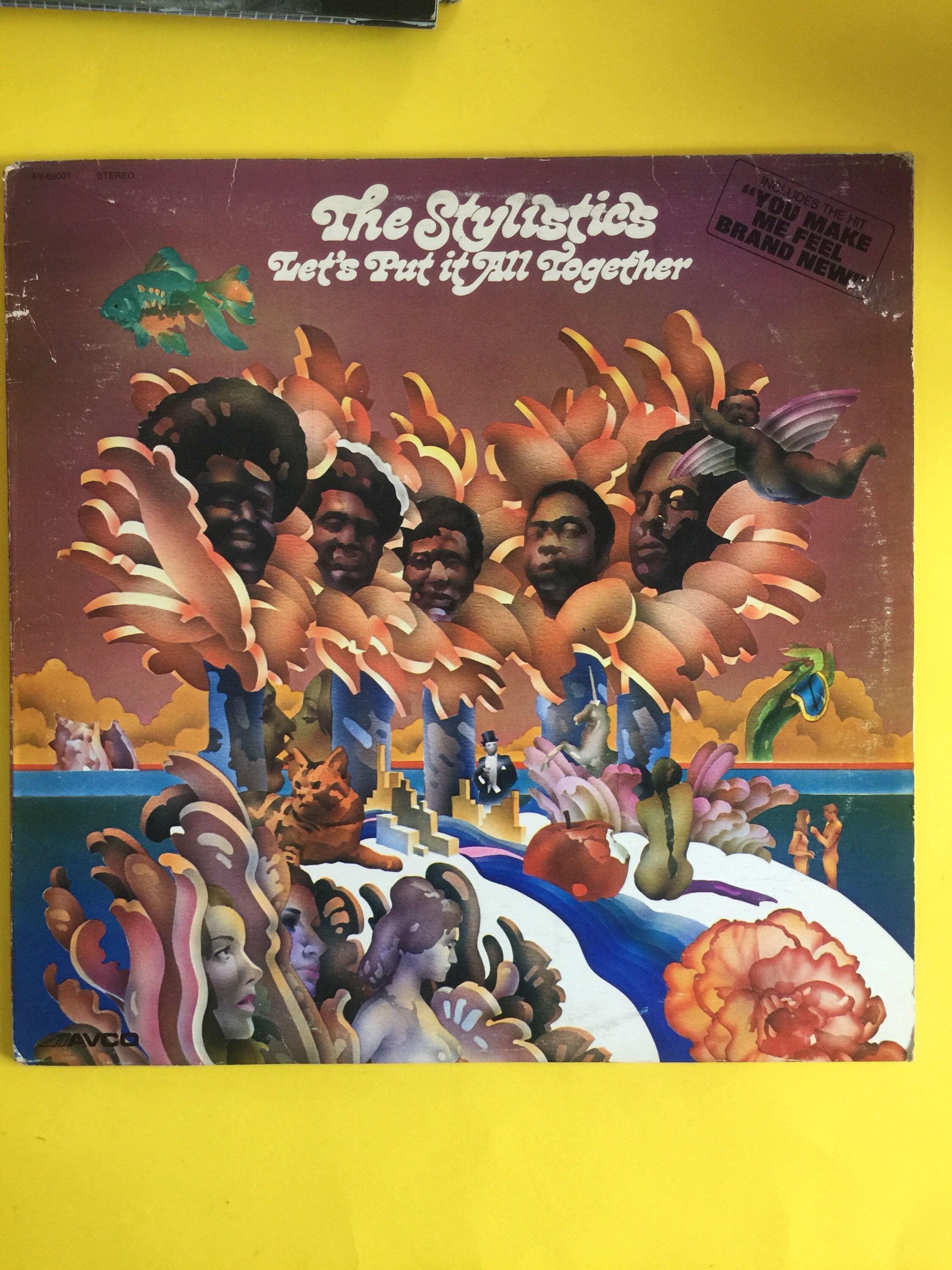 The Stylistics Lets Put It All Together Vinyl Record AV69001 Etsy