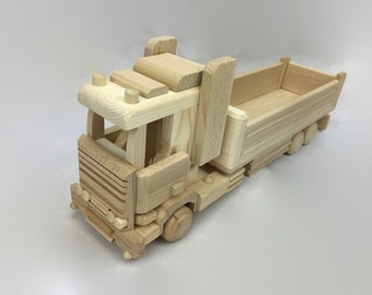 Large Lorry with Open Top ECO wooden Vehicle