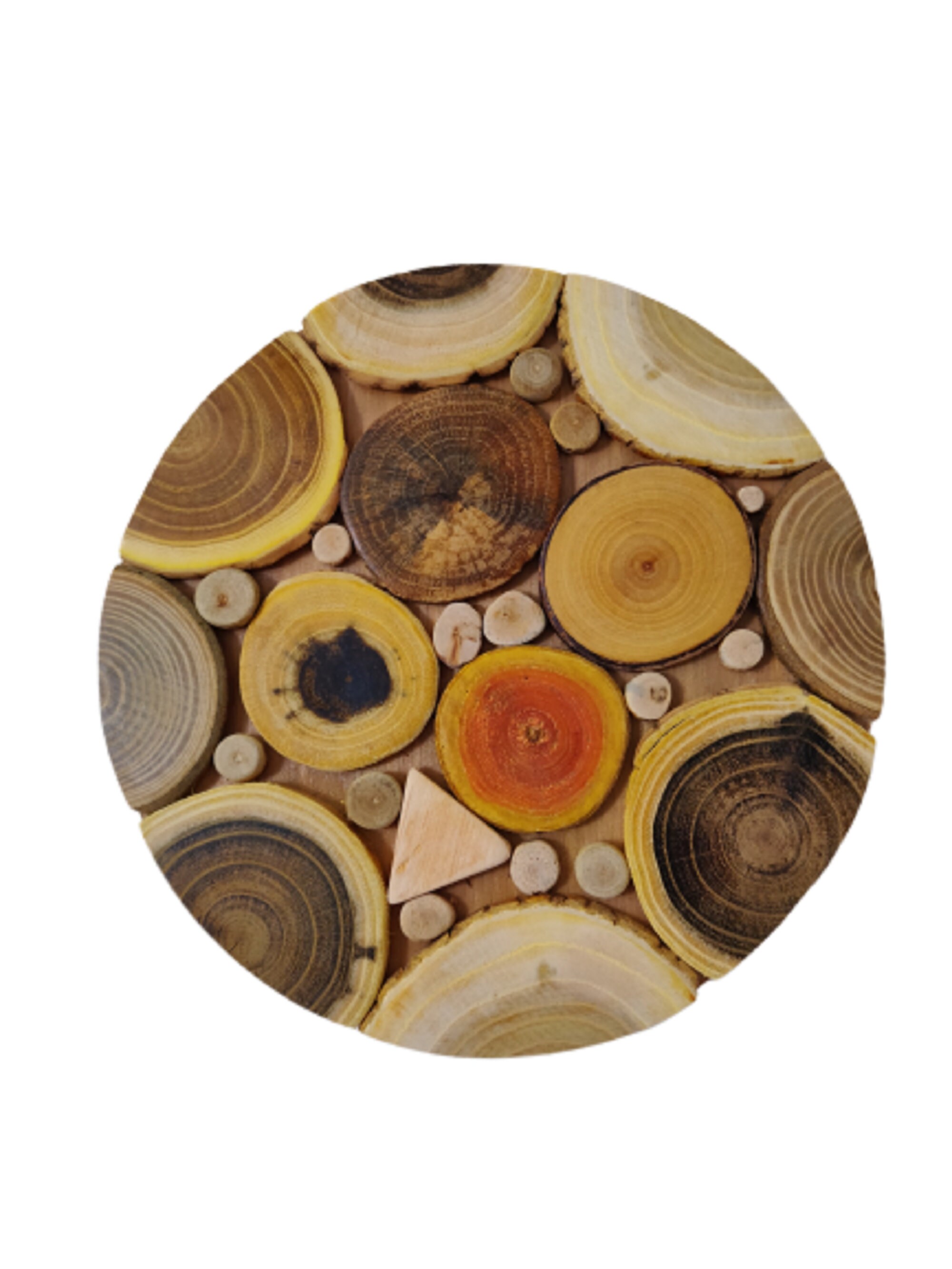 Hand Made Wooden Trivet Heat Resistant Woodeeworld Etsy