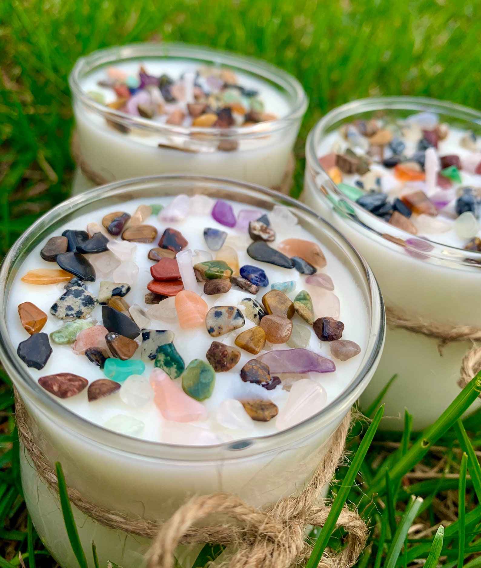Classic Crystal Candle Etsy
