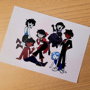Marceline and Marshall Lee Print | Fionna and Cake