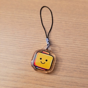 Lego Head Phone Charm