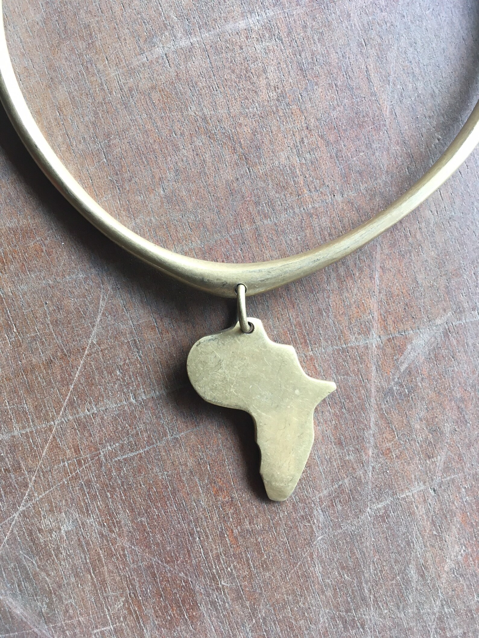 African Brass Necklace African Jewelry Women Jewelry One Etsy