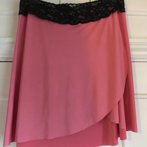 Various Colours Lace Elasticated Ballet Skirt - Available in Six Colours