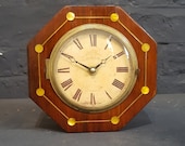 Regency Octagonal Mantel Clock