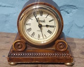 Small Edwardian Style Mantel Clock Made in England.
