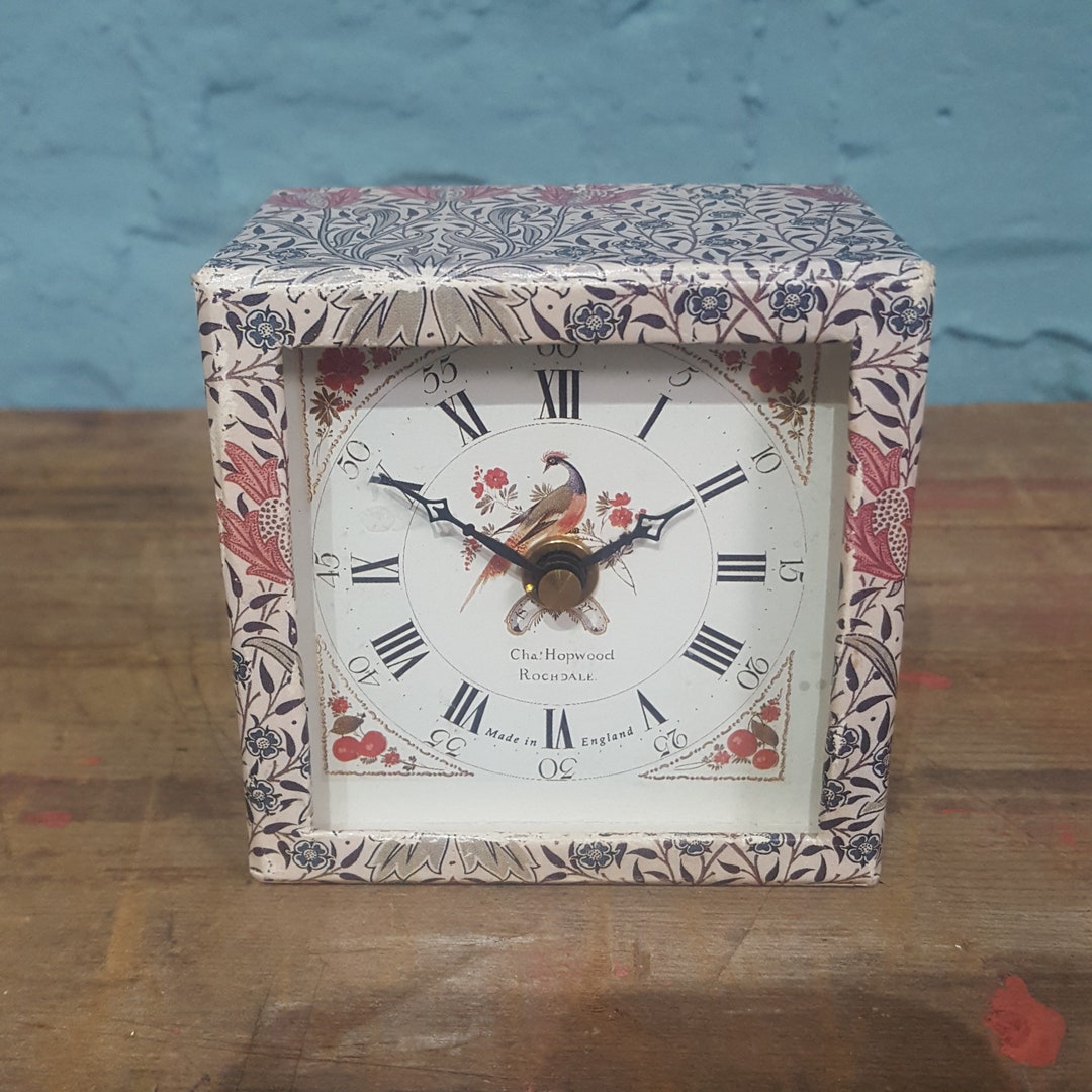 Charming Square Desk Clock From the Early Roger Lascelles Etsy UK