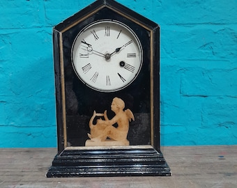 88 - Antique Mantel Clock - Free Postage