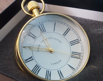 212 - Engravable Crystal Ball Clock - Smartly gift packagedFree Postage