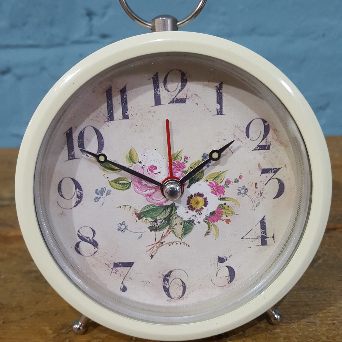 Laura Ashley Cream Alarm Clock Etsy