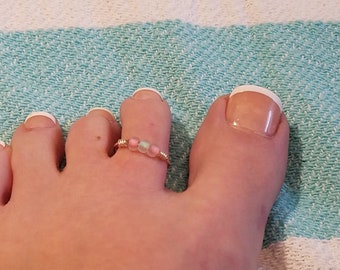 Toe ring barefoot | Etsy