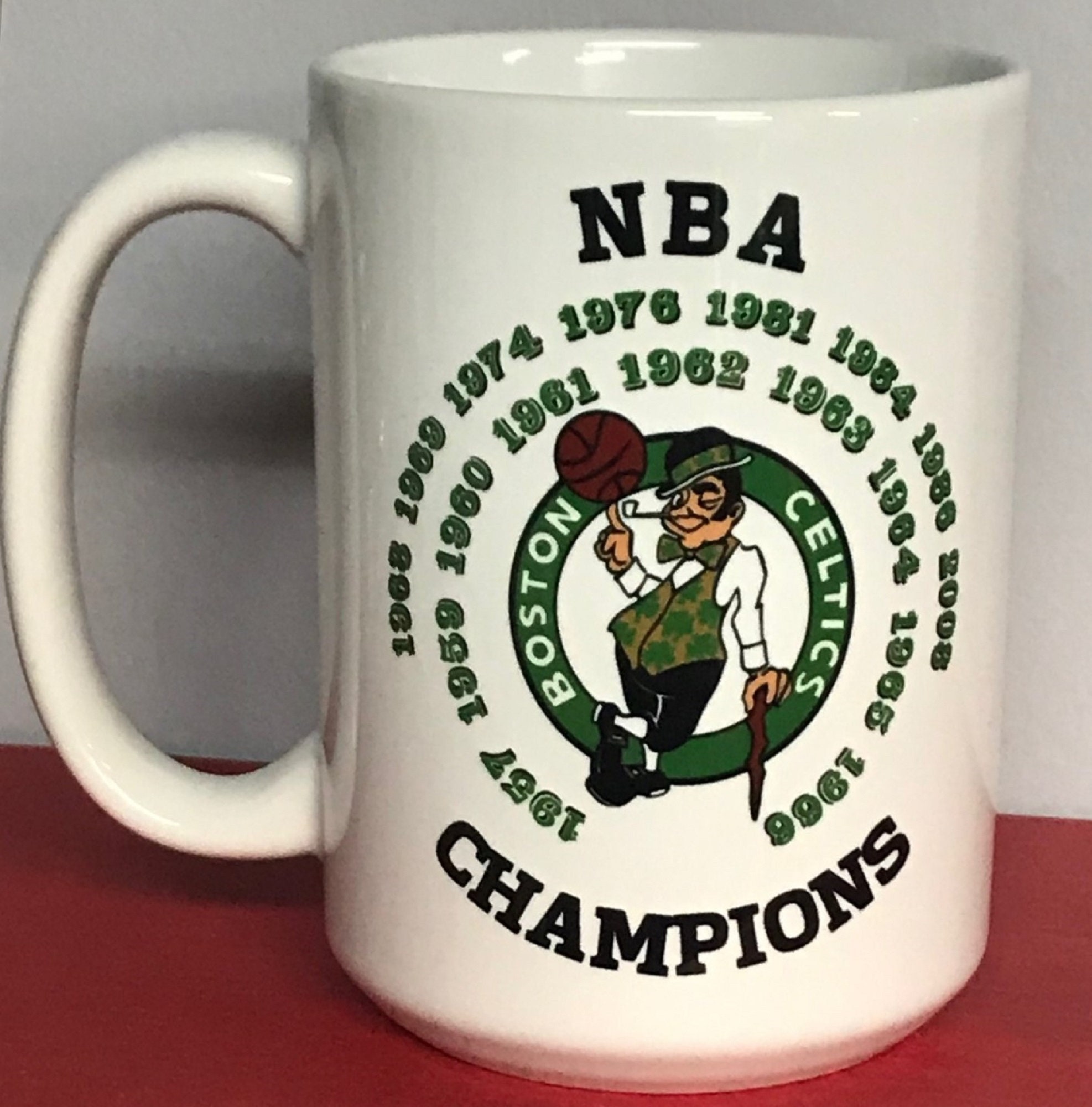 Boston Celtics Logo Mug Warmer with Mug
