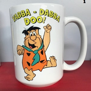 Flintstone Coffee Cups - Etsy