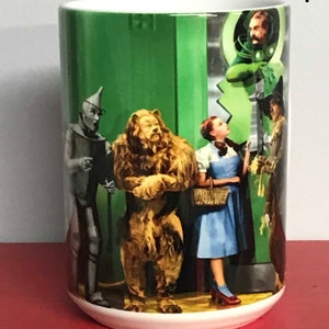 Wizard Of Oz 15 Ounce Coffee Mug Permanent Sublimated Print In Vivid Color In 2 Different Prints image 2