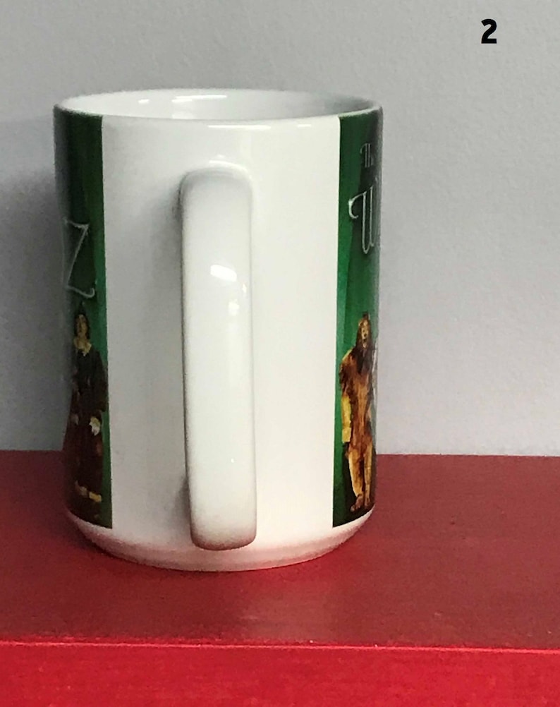 Wizard Of Oz 15 Ounce Coffee Mug Permanent Sublimated Print In Vivid Color In 2 Different Prints image 8