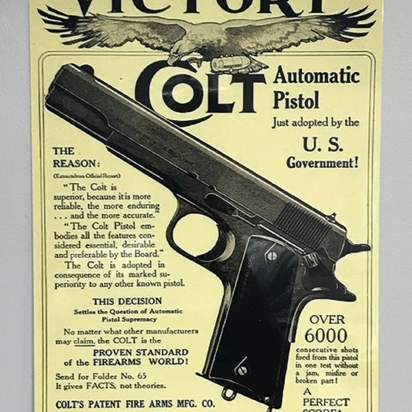 Colt Advertisements - Etsy