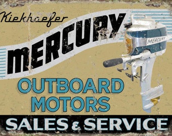 TIN SIGN Mercury Outboard Motors Retro Boat Motor Engine Metal Sign Decor C606 TIN SIGN Mercury Outboard Motors Retro Boat Motor Engine Metal Sign Decor C606