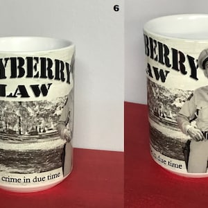Barney Fife 15oz coffee mug, Andy Griffith Show Mayberry Classic TV Show Don Knotts Humor