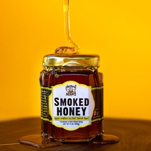 Applewood Smoked Honey | Natural, Raw, Unfiltered Honey