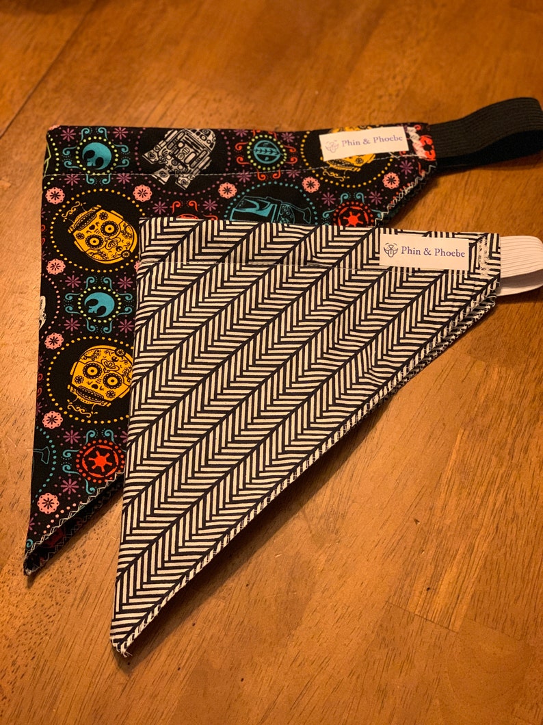Elastic Dog Bandanas/ Stretchy Bandana Collar Etsy
