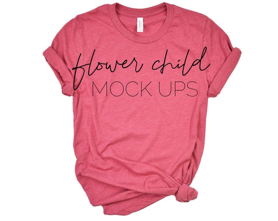 3001 Heather Rasberry Bella Canvas Mockup Bella Canvas T-Shirt 3001 Heather Rasberry Bella Canvas Mockup Bella Canvas T-Shirt
