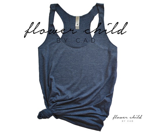 Next Level 6733 Navy Tank Mockup Tank Top Next Level 6733 Navy Tank Mockup Tank Top