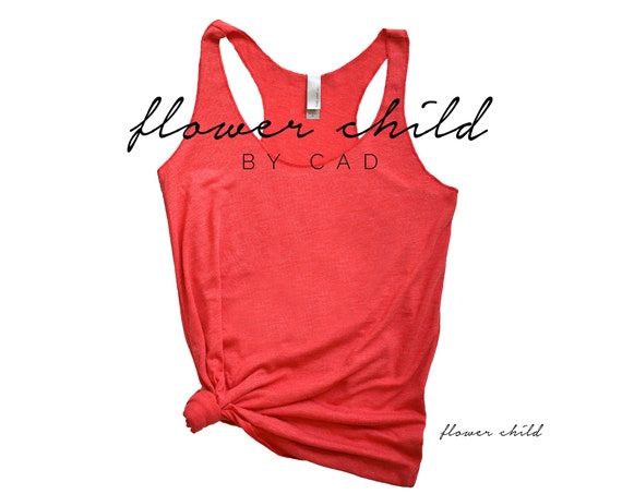 Next Level 6733 Red Tank Mockup Tank Top