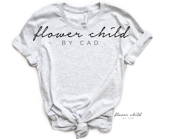 Bella Canvas 3001 Ash Gray Shirt Center Knot Mock