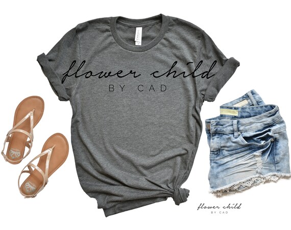 Mockup Bella Canvas 3001 Deep Heather Gray Shirt Mockup