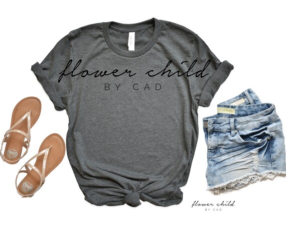 Bella Canvas 3001 Deep Heather Gray T-Shirt Mockup