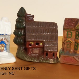 Miniature Houses, Village, Christmas