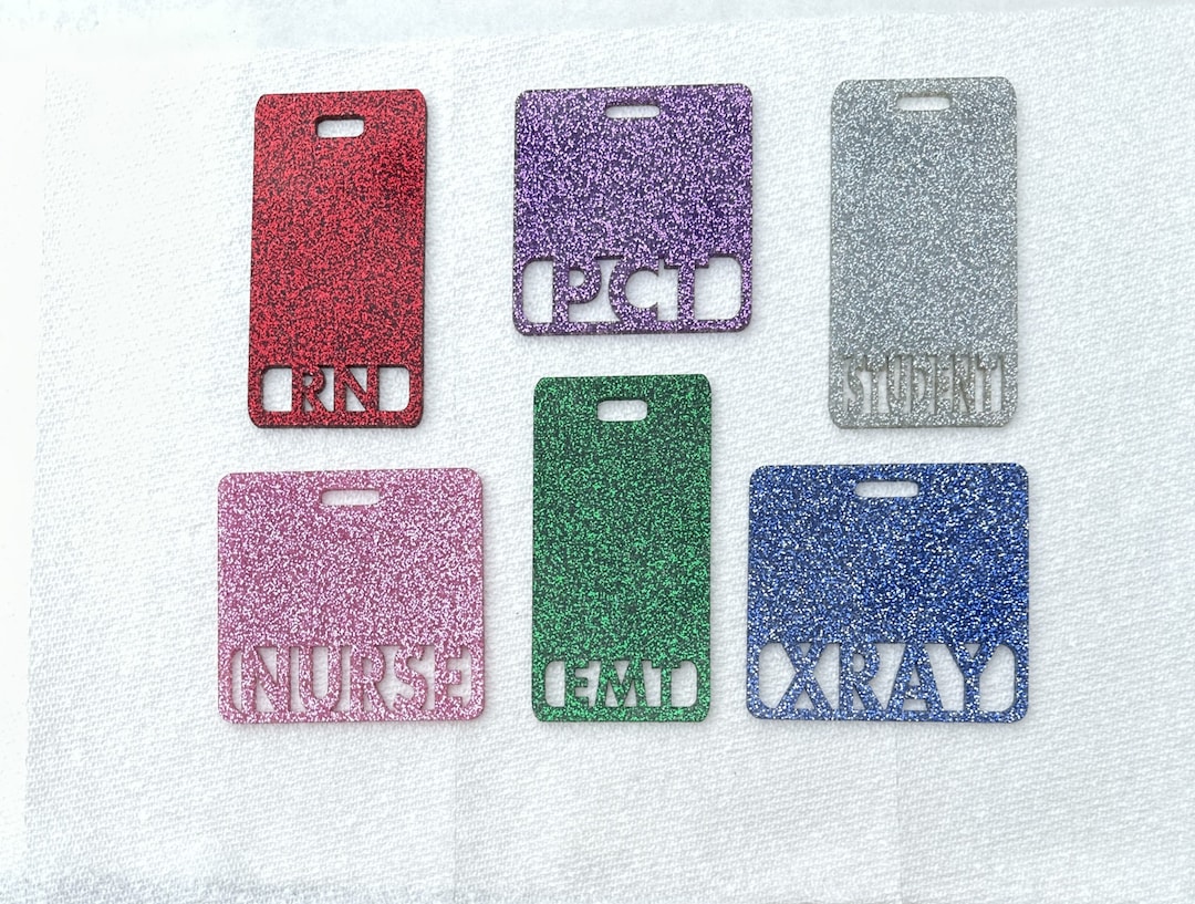 CUSTOM BADGE BUDDY, Marker Parker, Lpn Rn Ma Cna Cma Nurse Xray Badge Tag Id Badge Buddy Badge