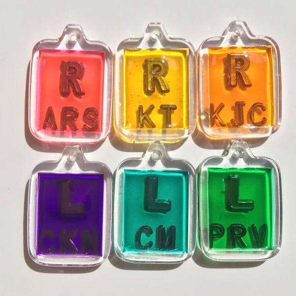 Three sets of xray markers