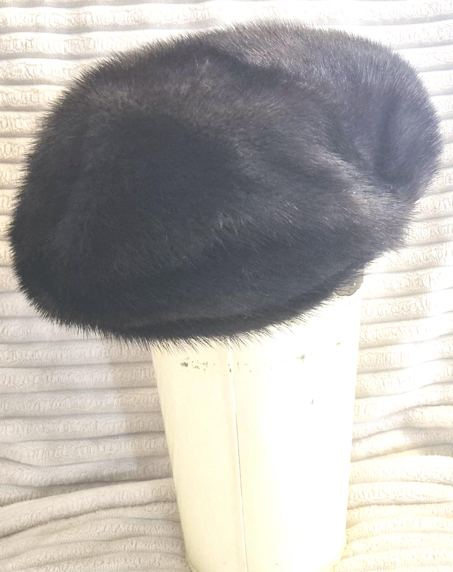 Vintage Amy NY Fur Hat signed for Lord & Taylor Lord and Taylor Hats - Etsy main image 3