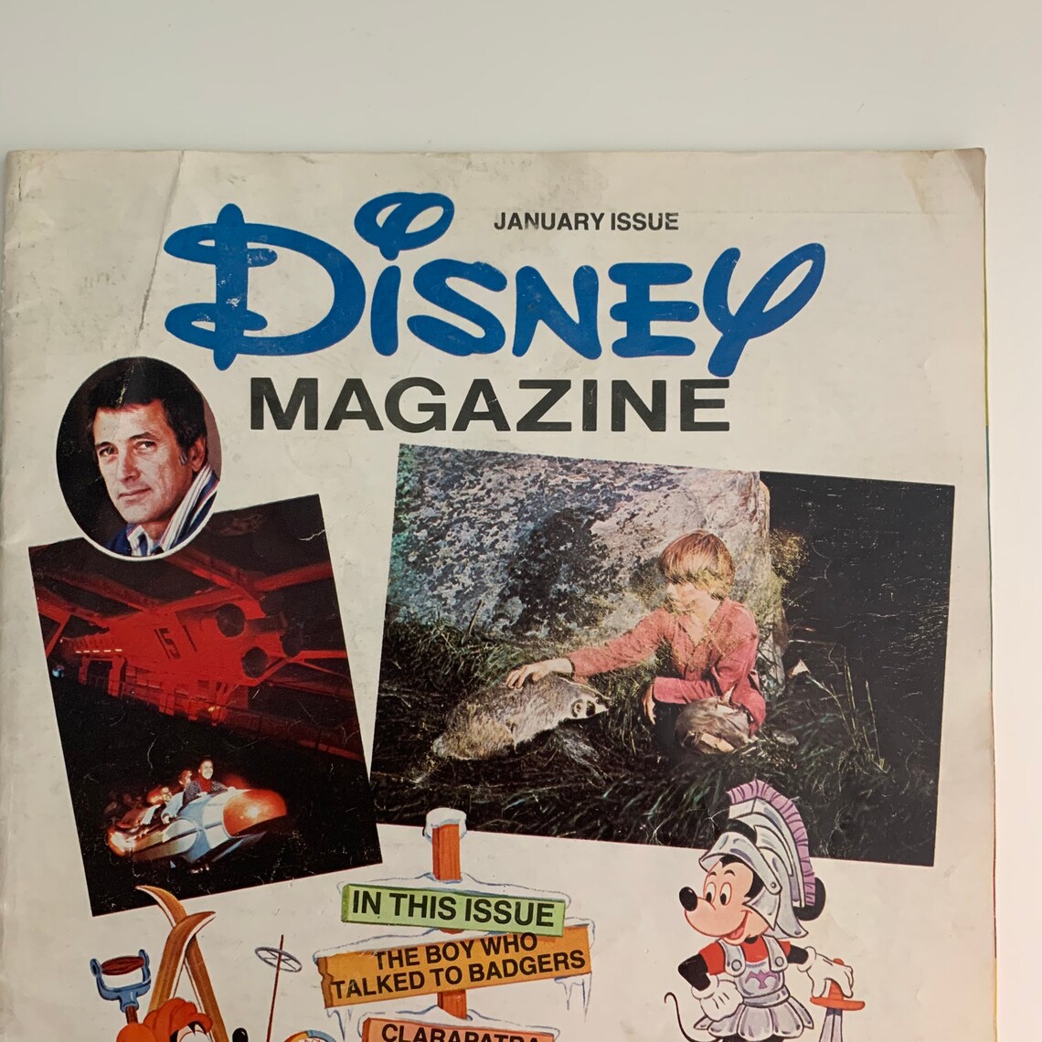 Vintage Disney Magazine January 1976 1970s old Etsy