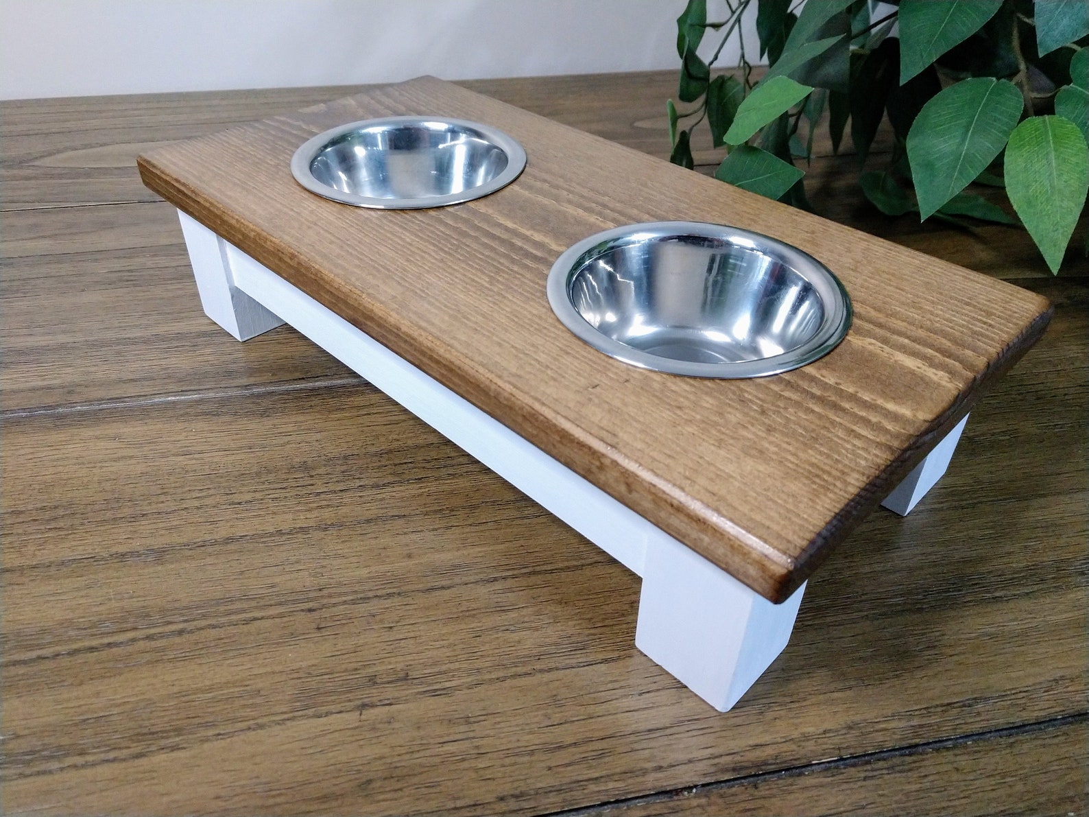 Zwei Teller Futterständer 3/4 Tasse abnehmbares Geschirr Etsy