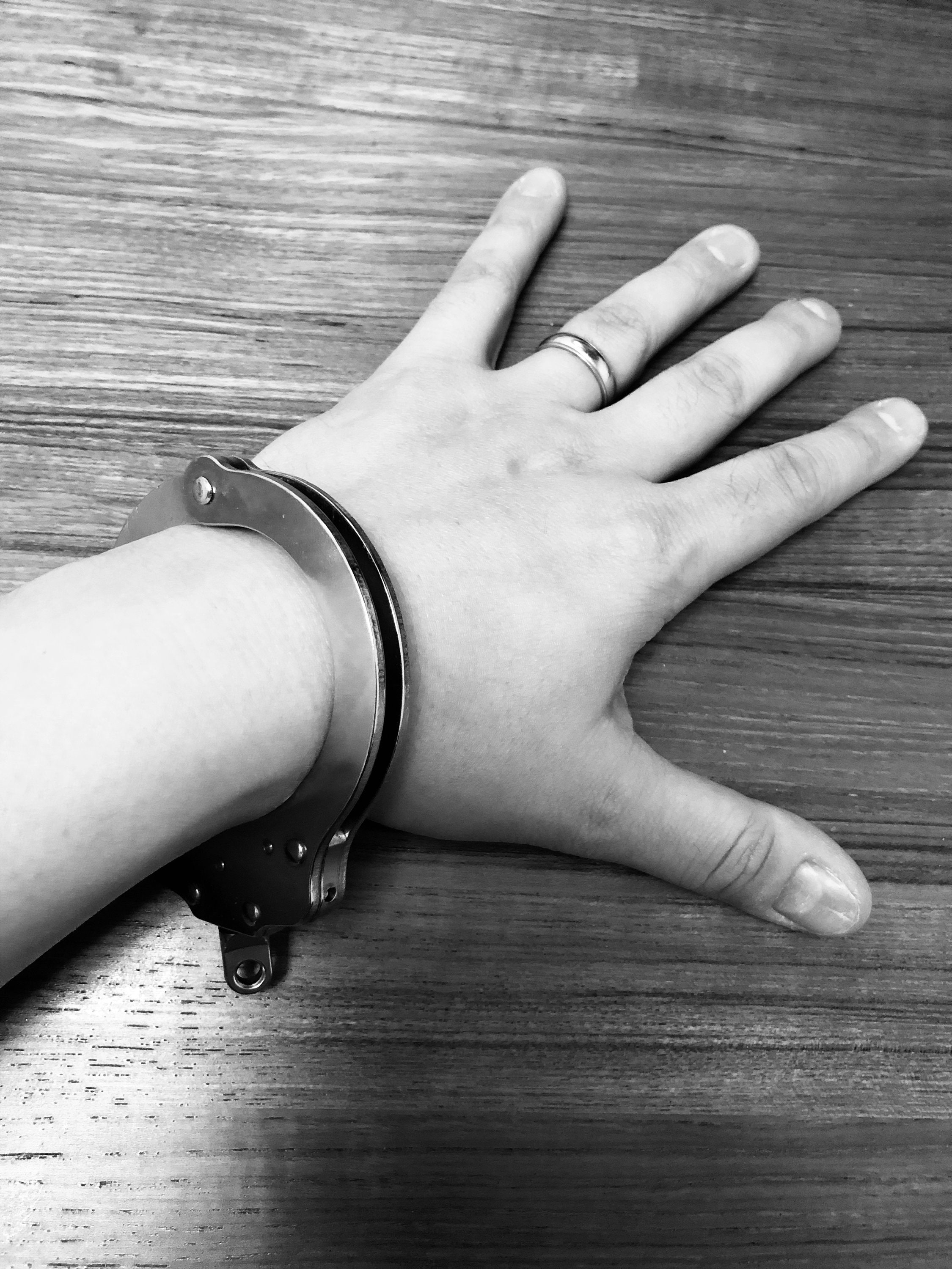 Authentic handcuff bracelet men's jewelry bachelor / Etsy