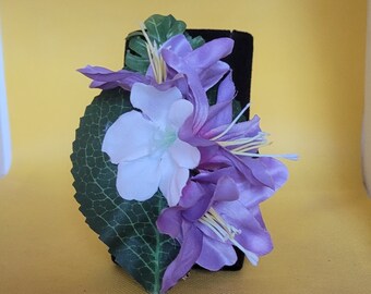 Purple Lily Hair Flower Clip - Etsy display picture 2
