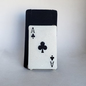 Ace of Clubs Brooch