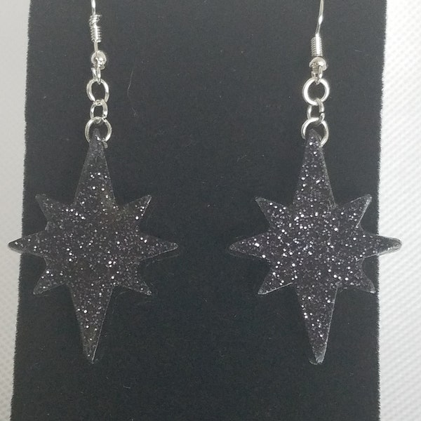 Boucles d’oreilles Rétro Atomic Star