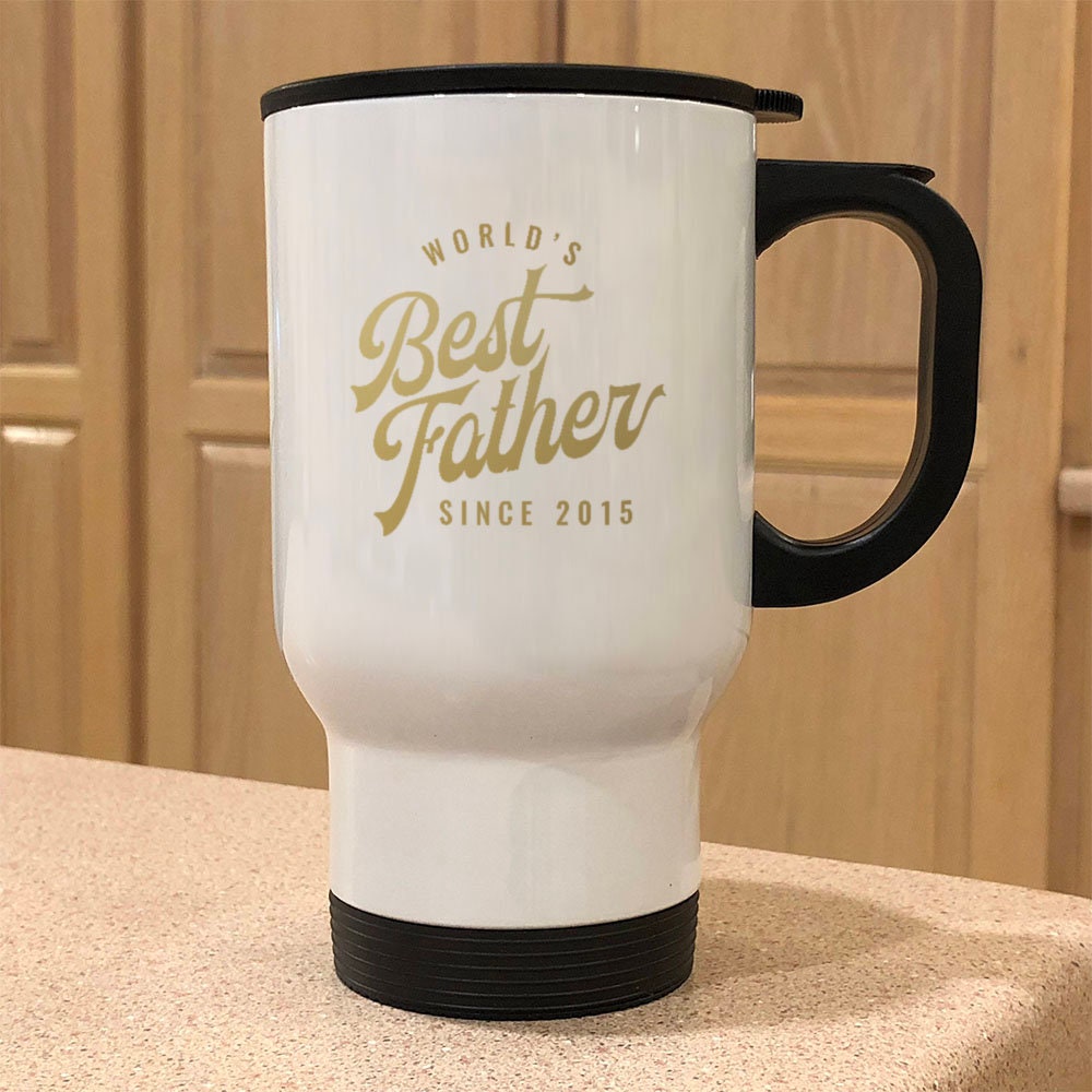 Best Father Personalized 14 Oz Metal Car Coffee and Tea ...