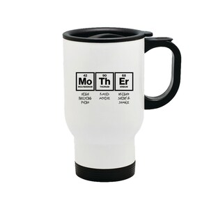 Mother Elements 14 oz Metal Car Coffee and Tea Travel Mug for Hot Drinks