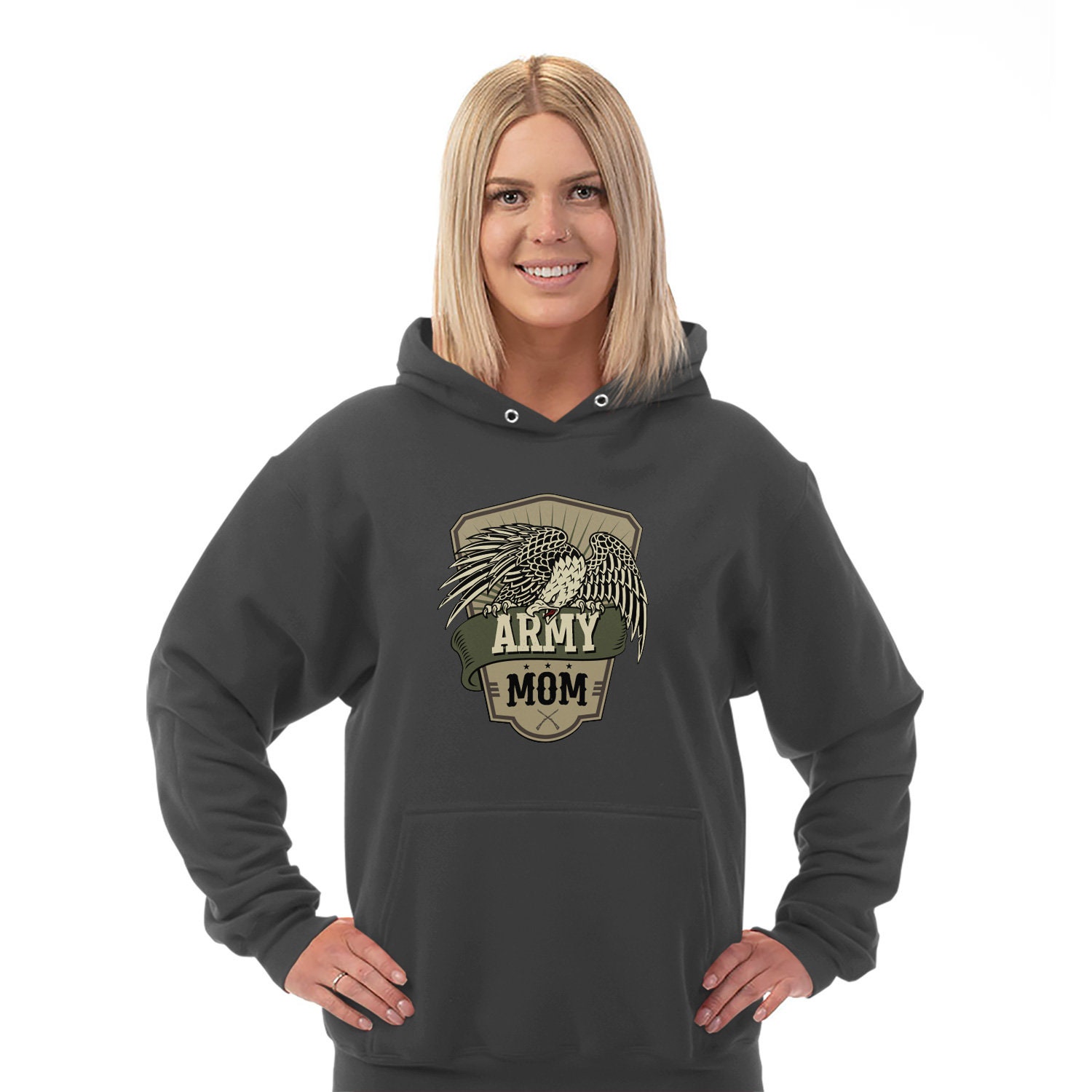 Army mom hoodie deals