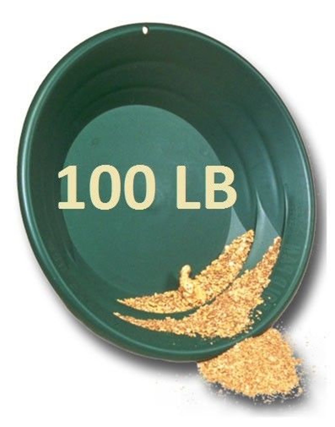 100 LB Gold Paydirt Colorado Unsearched Gold Paydirt Guaranteed Gold 